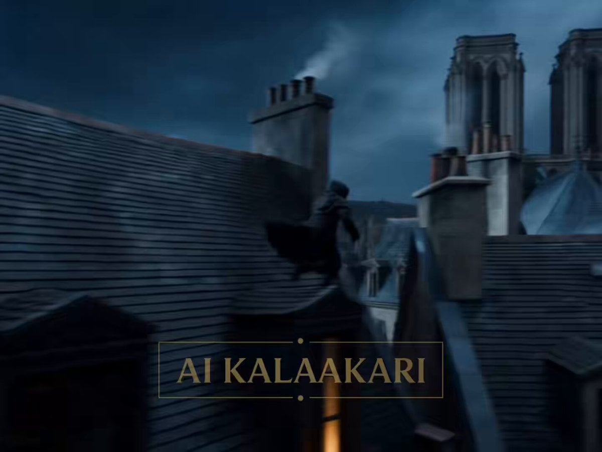 Medieval Werewolf Rooftop Chase