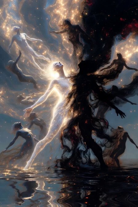 Cosmic Ecstatic Dance Scene