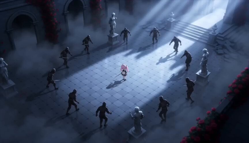 Theatrical Anime Action Maid Combat