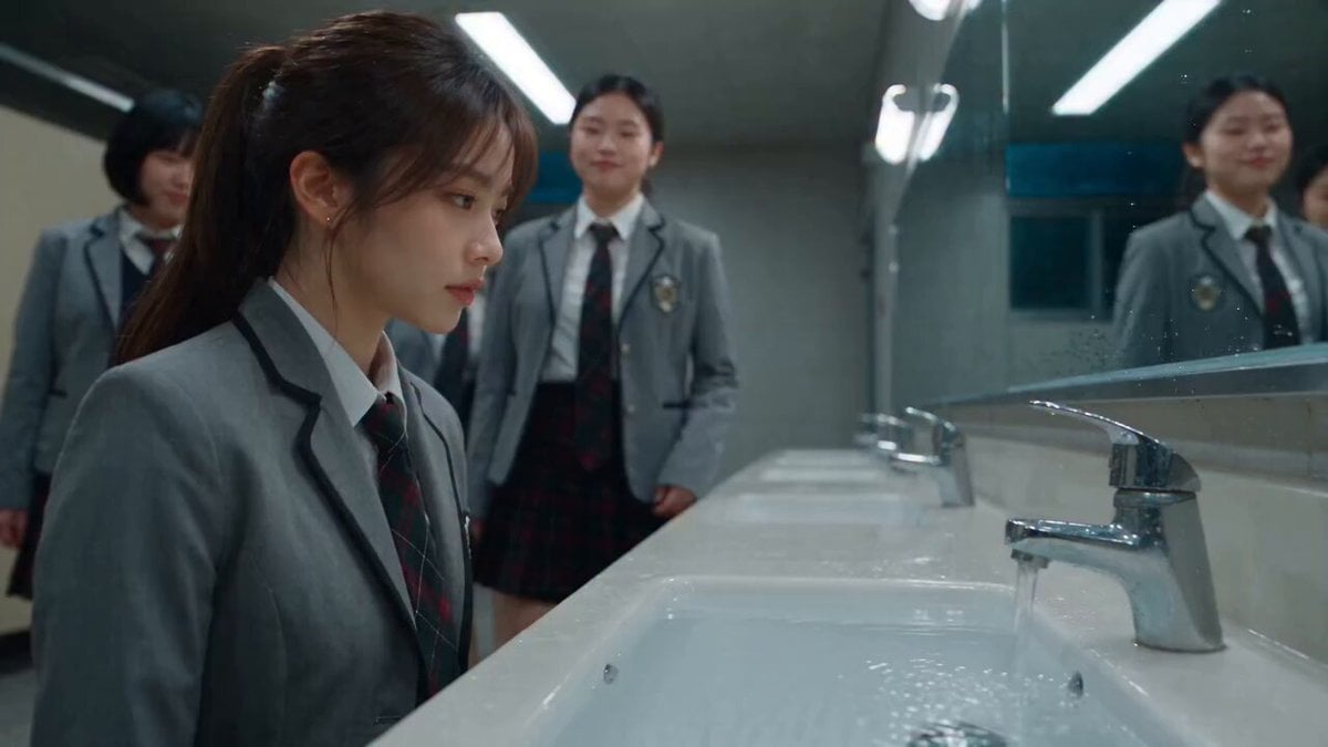 Dramatic School Bathroom Water Fight