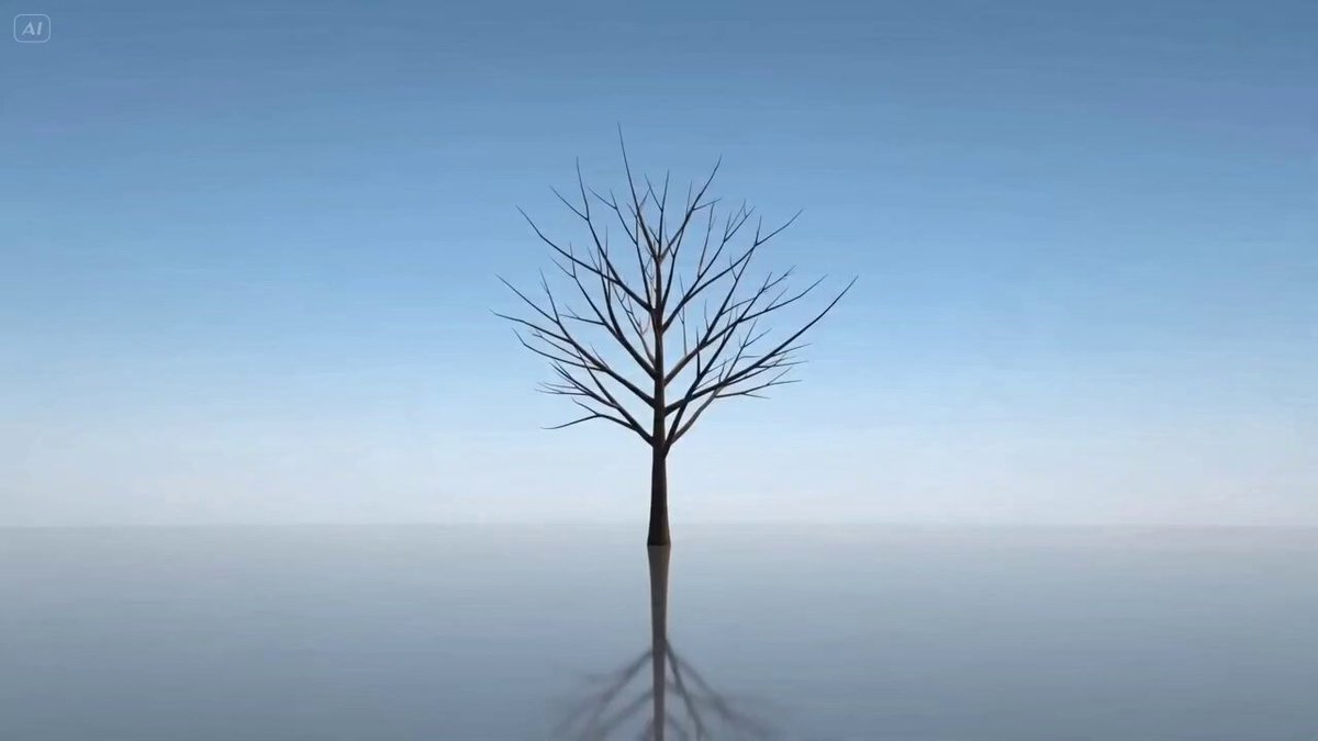 Video Prompt for Seasonal Tree Animation