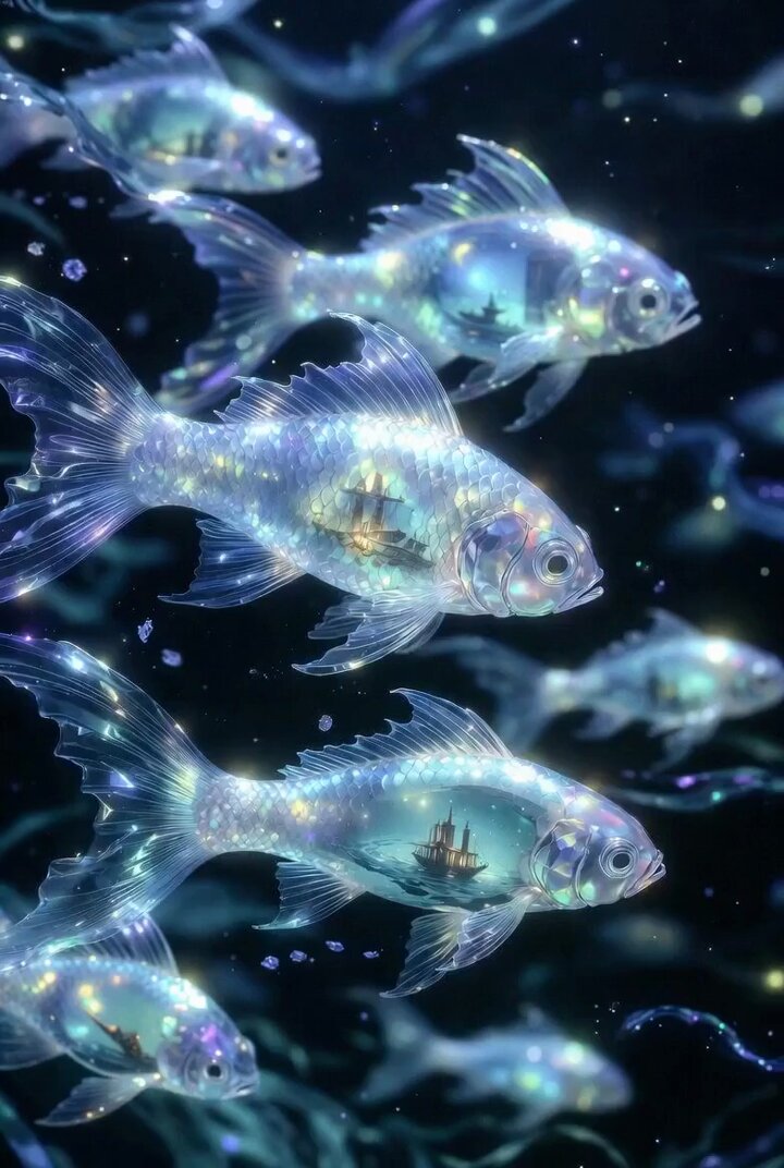 Memory Fish mystical creatures video