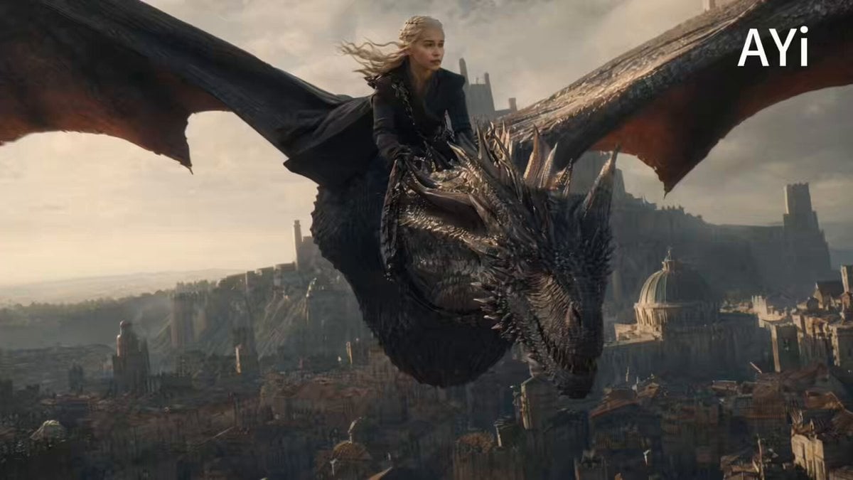 Cinematic Dragon Flight Animation