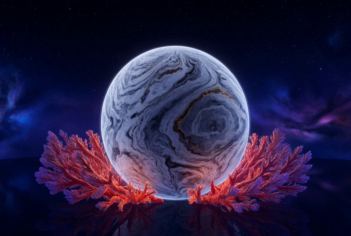 Kaleidoscopic Cosmic Dolphin Video