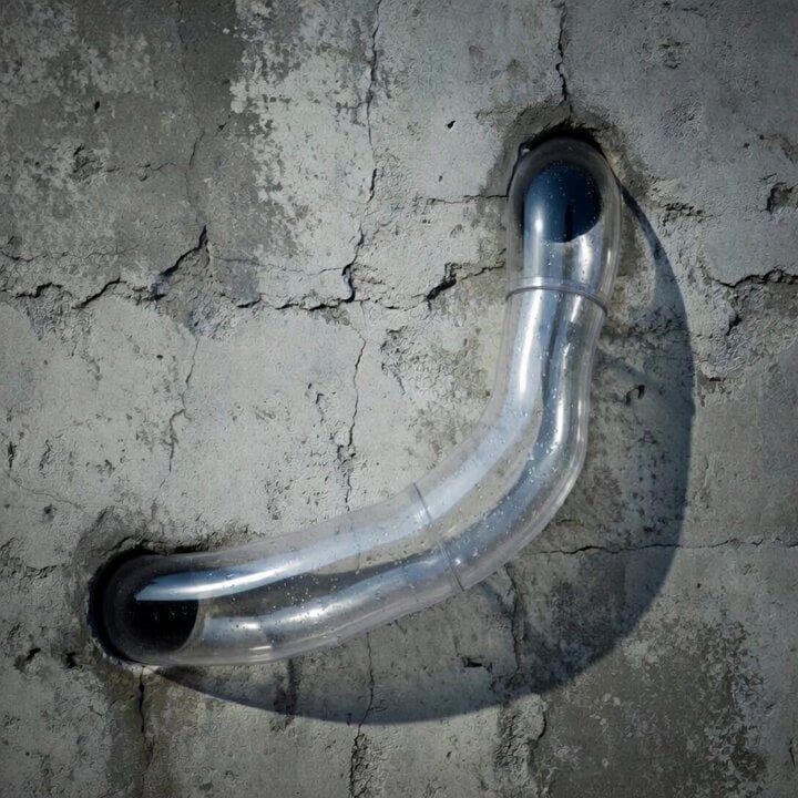 Fluid Dynamics Visualization in a Tube