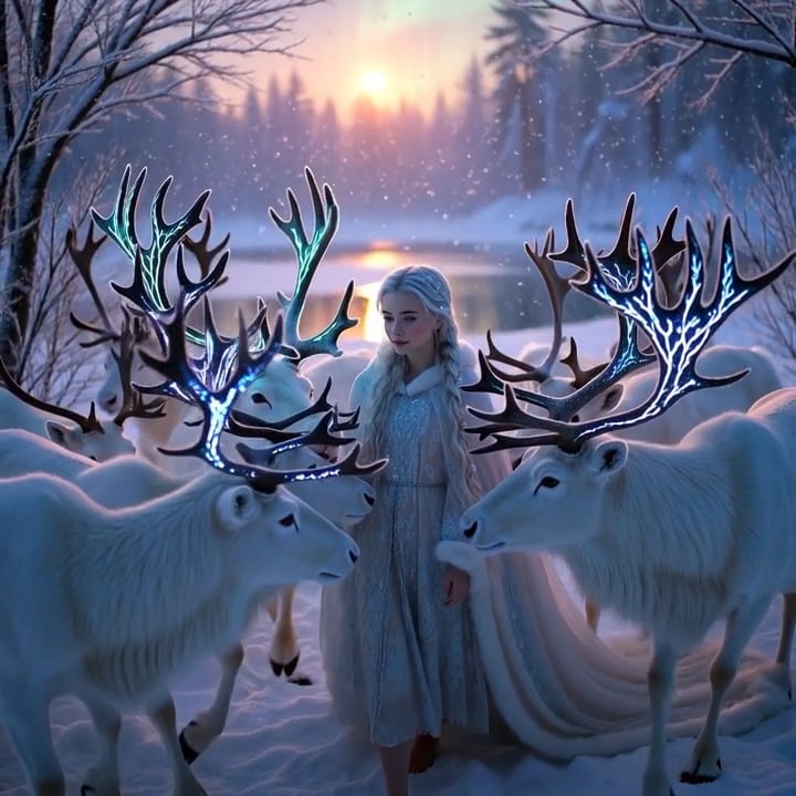 Winter Fairy Tale Video Prompt