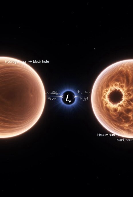 Cosmic Sun Collapse Visualization