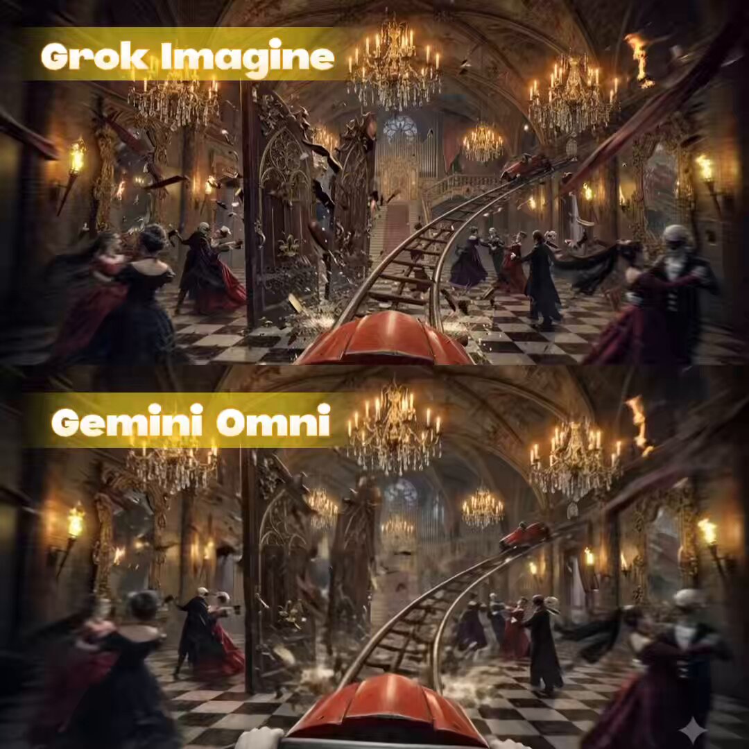 Gothic Castle Rollercoaster Ride