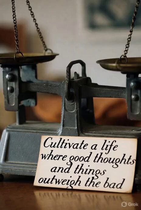 Old Fashioned Scales with Cursive Sign Prompt