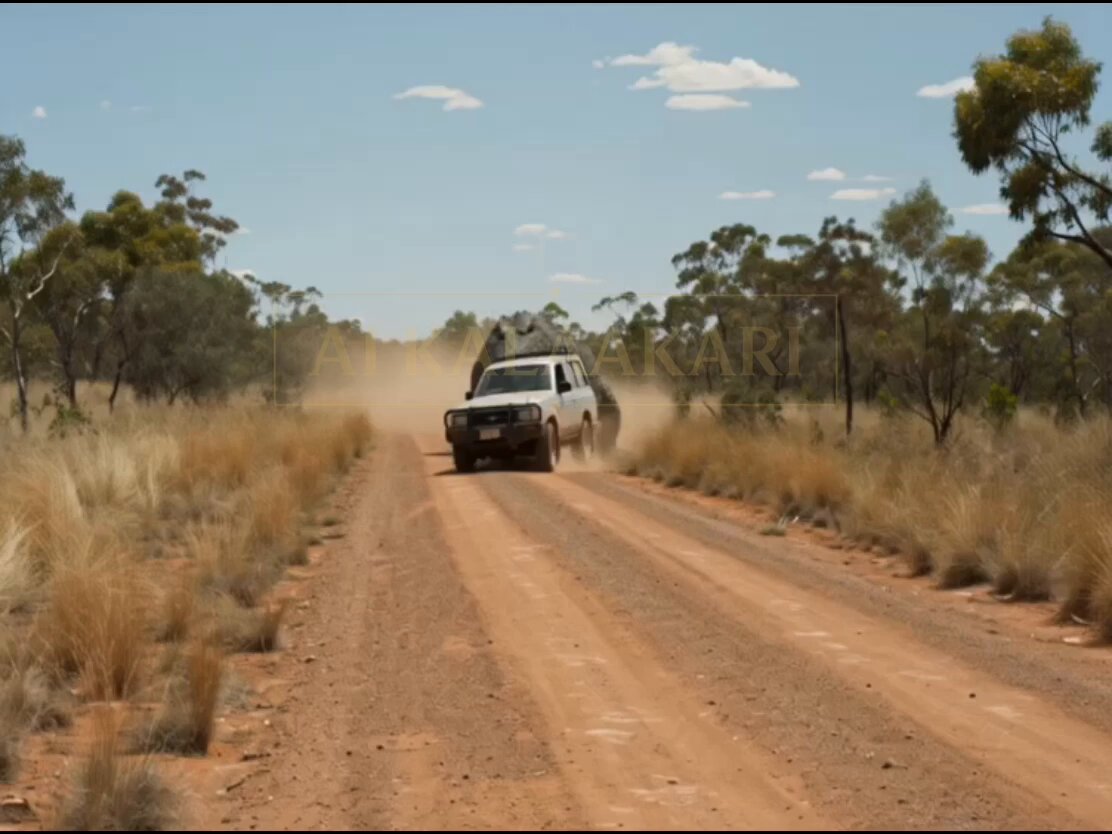 Outback Road Trip Crocodile Chase