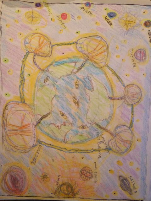 Psychedelic Purple Disc World Video