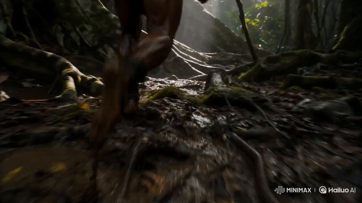 Historical Survival Action Video Sequence