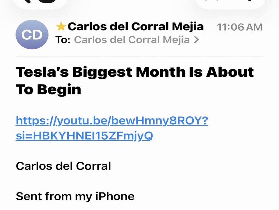 Video Prompt for Tesla's Biggest Month Catalysts