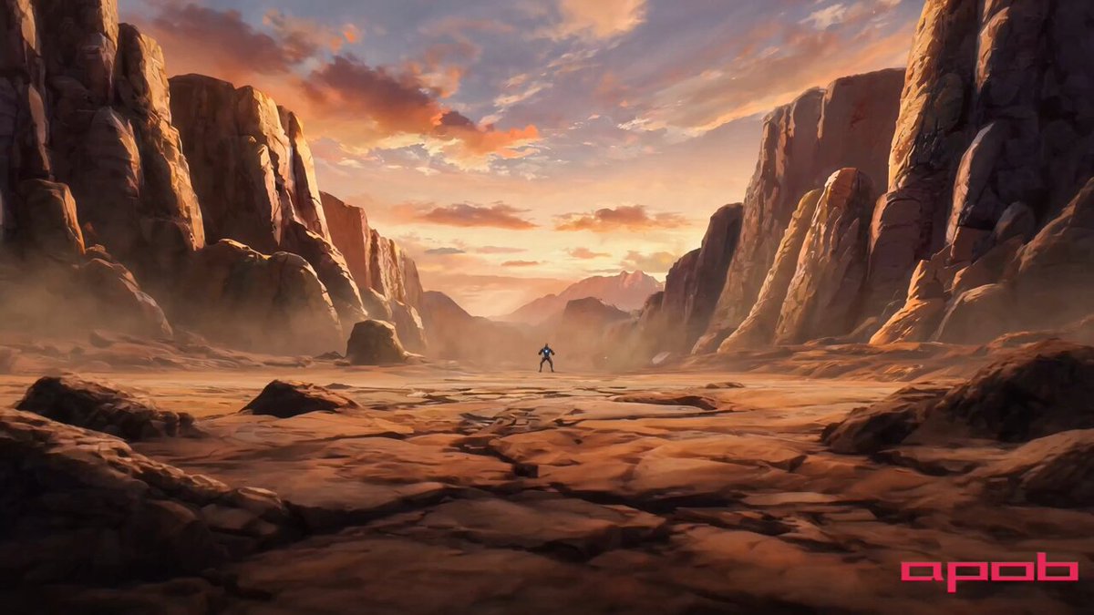 Cinematic Anime Video Scene