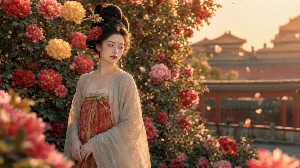 Tang Dynasty Beauty Garden Video