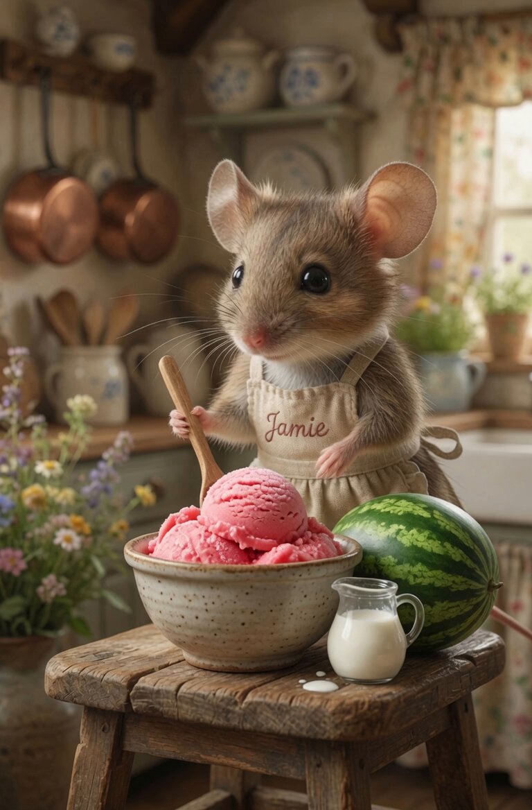 Country Mouse Ambient Video Prompt