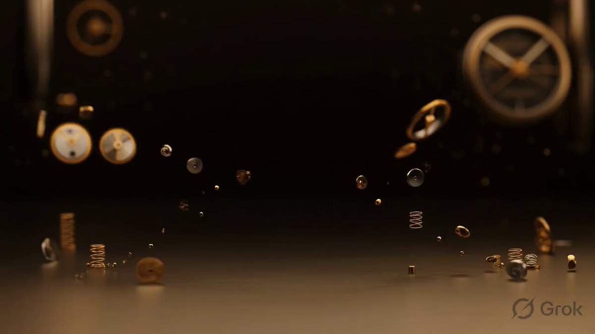 Cinematic Rolex Watch Assembly Ad Concept