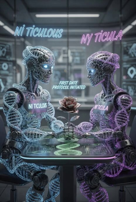 First Date of Molecular Strand Robots Video Prompt