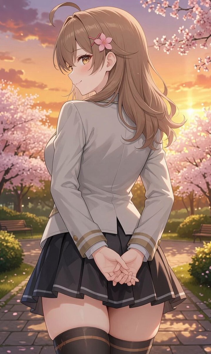 Girl Turning Head and Moving Hands