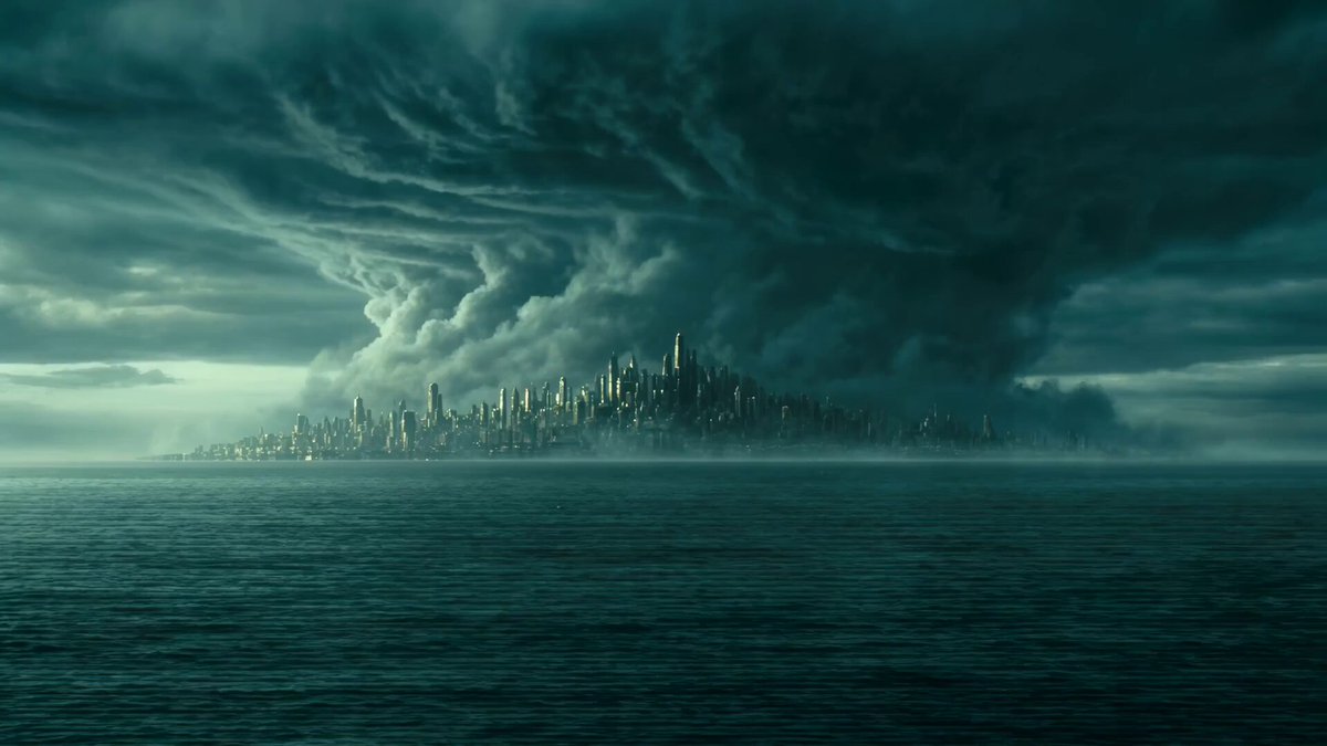 Ocean Colossus vs Storm Cinematic Simulation