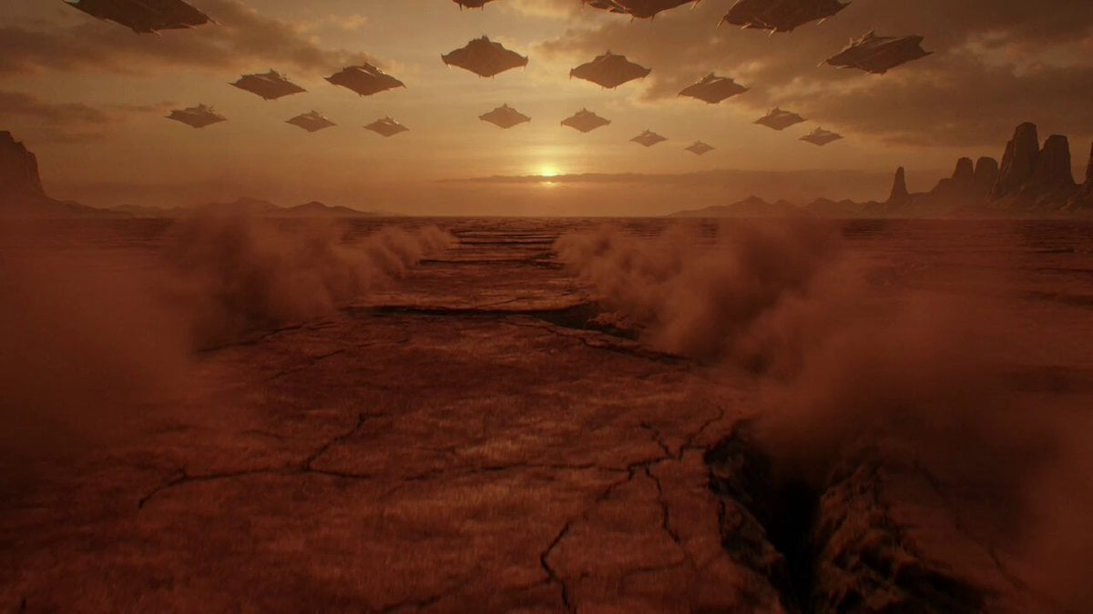 Reaper Horn Echoes Across a Desolate Planet