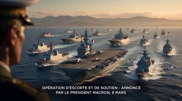 Massive Naval Deployment Video Prompt