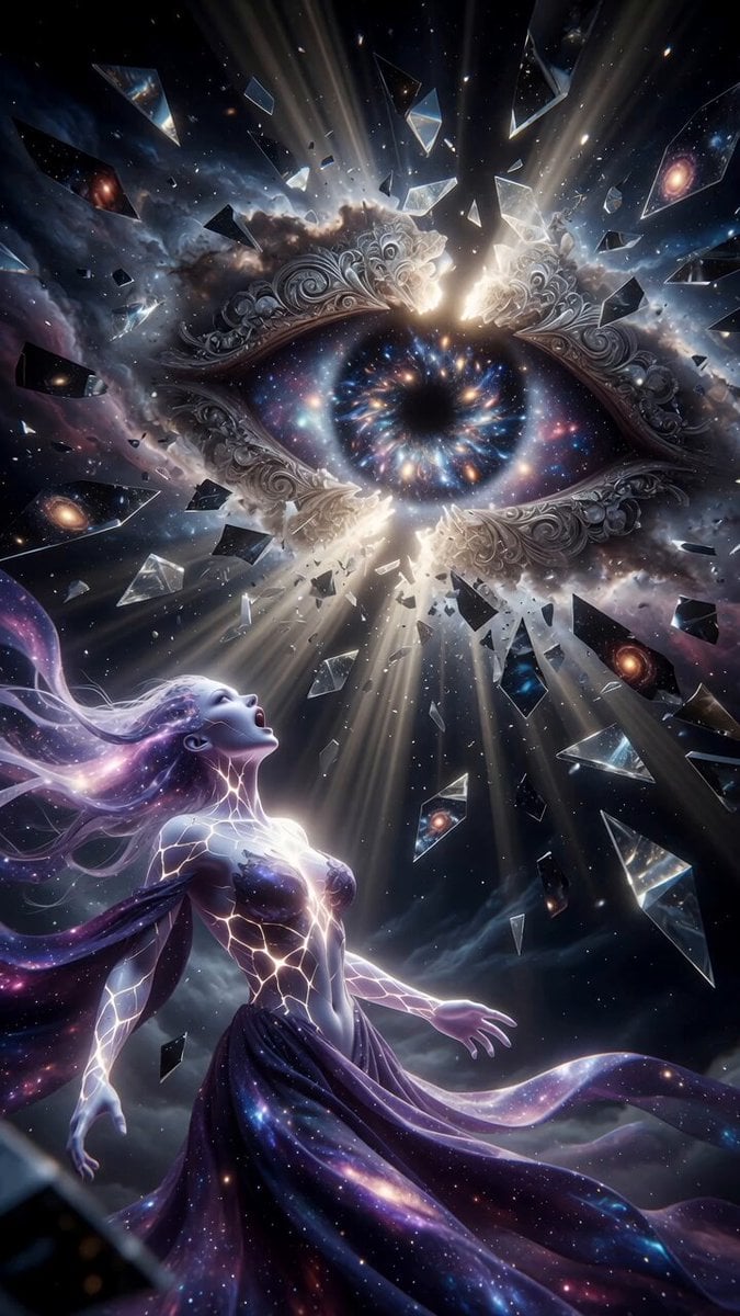 Cosmic Horror Shattered Mirror Universe