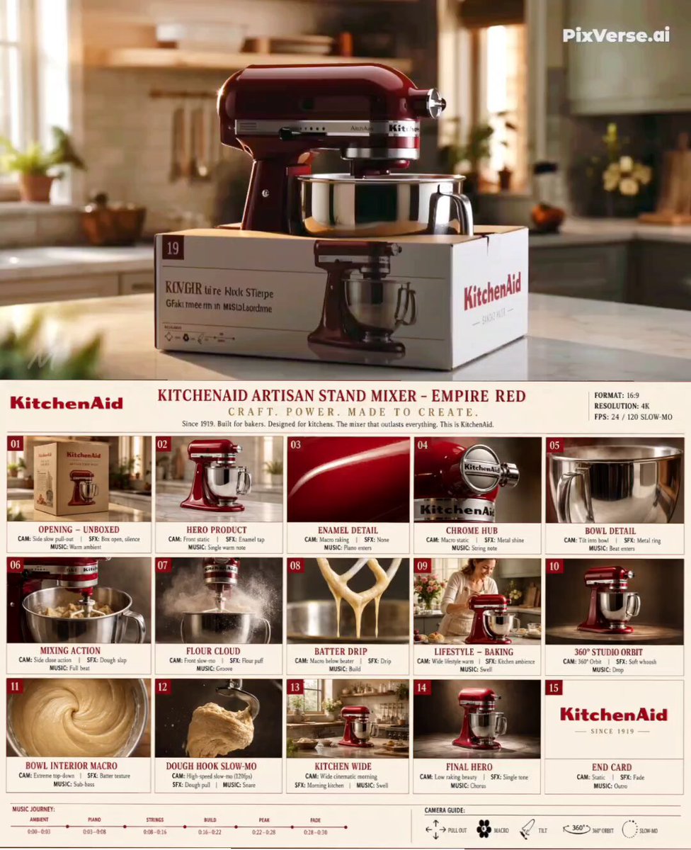 Premium Kitchenware Campaign Style