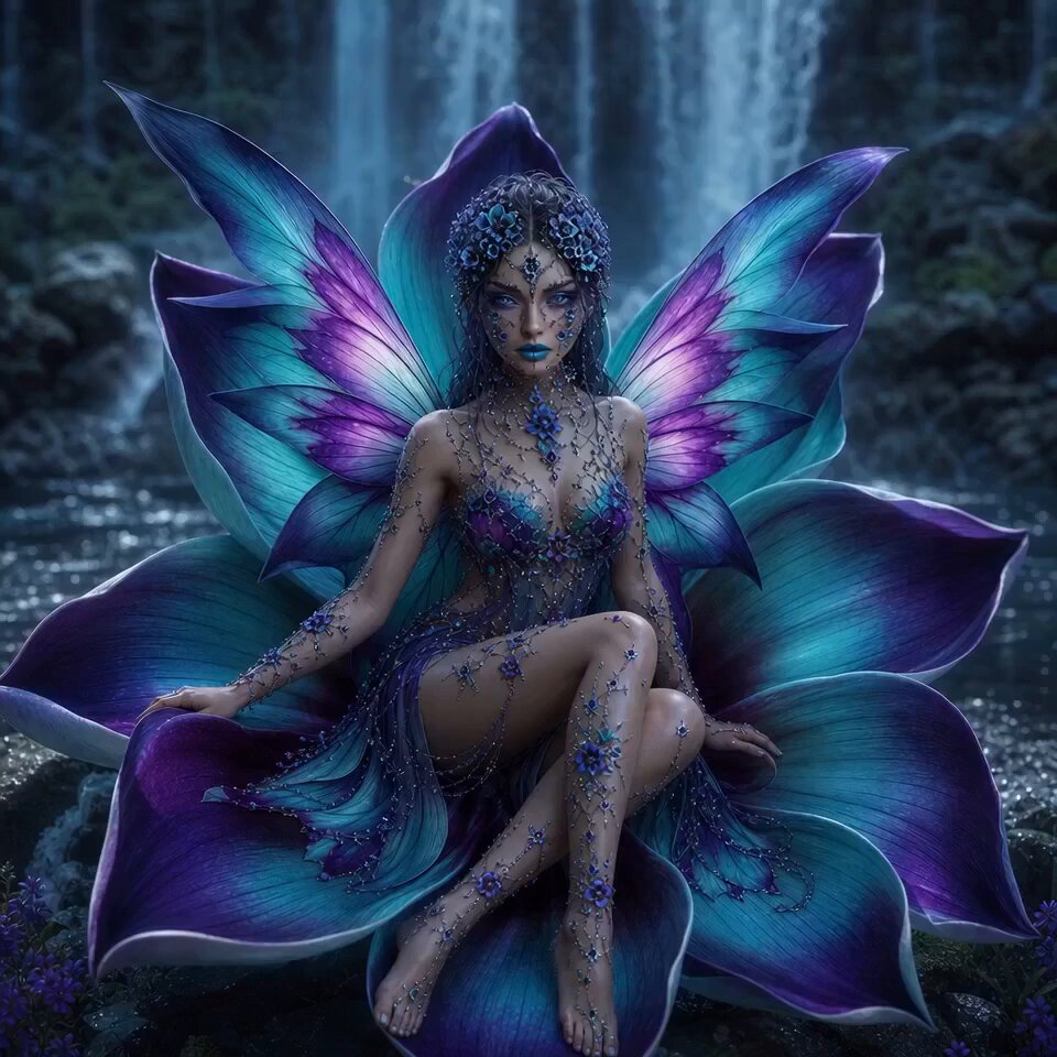 Wings of Amethyst Fire