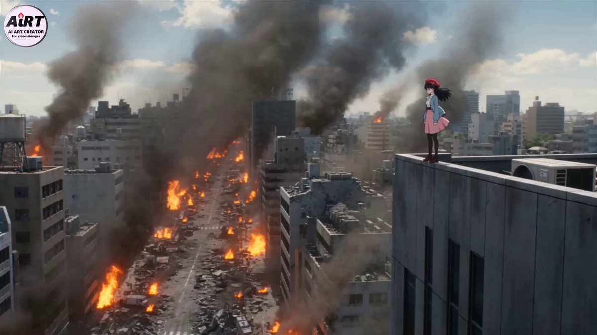 Cinematic Mecha Transformation Scene