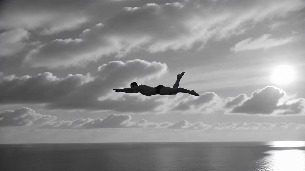 Monochrome Ocean Dive