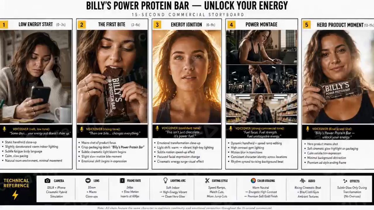 Protein Bar Transformation Commercial