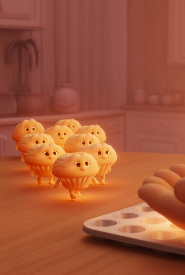 Pixar-Style Cosmic Dough Animation Video Prompt