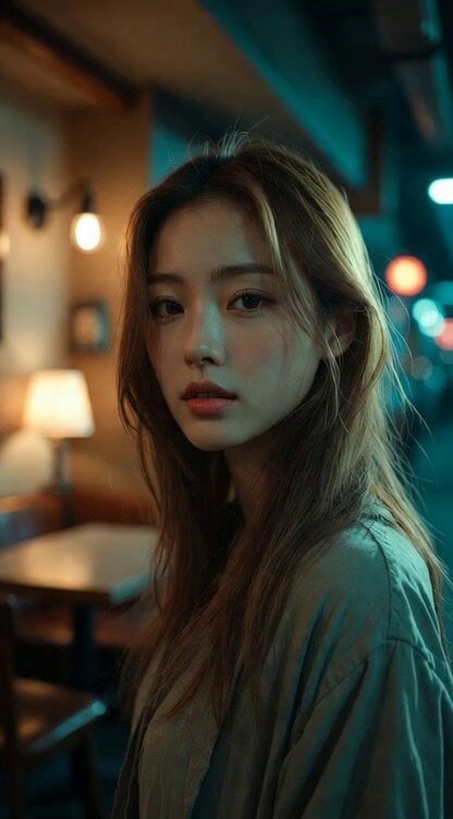 Cinematic Portrait of a Japanese Woman
