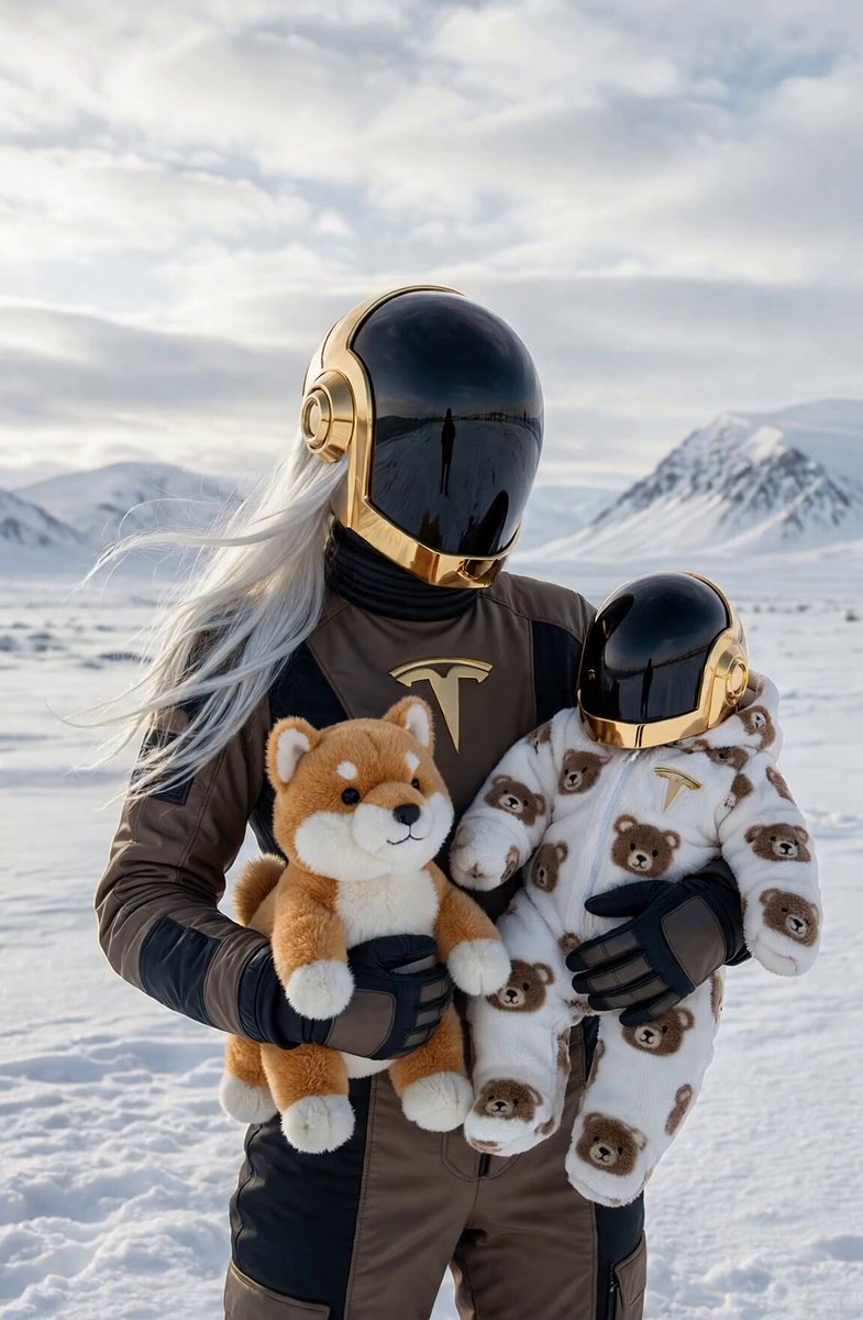 Daft Punk Tesla Spacesuit Arctic Adventure