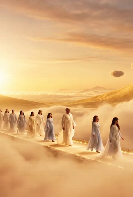 Kingdom of Heaven and Spirits Video Prompt