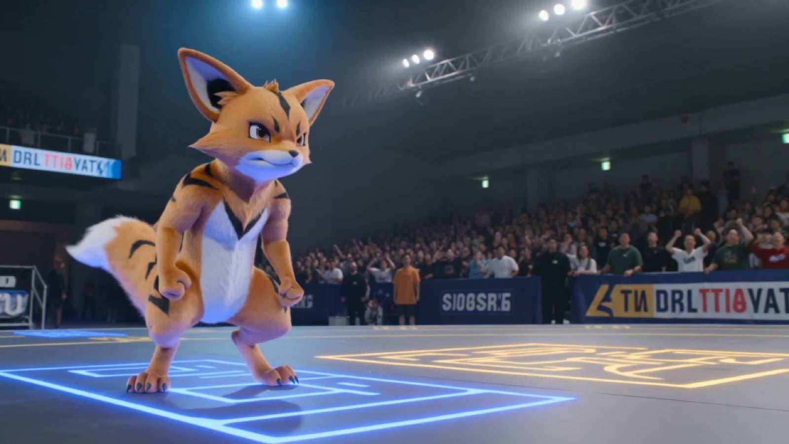 Photorealistic Pokémon Battle