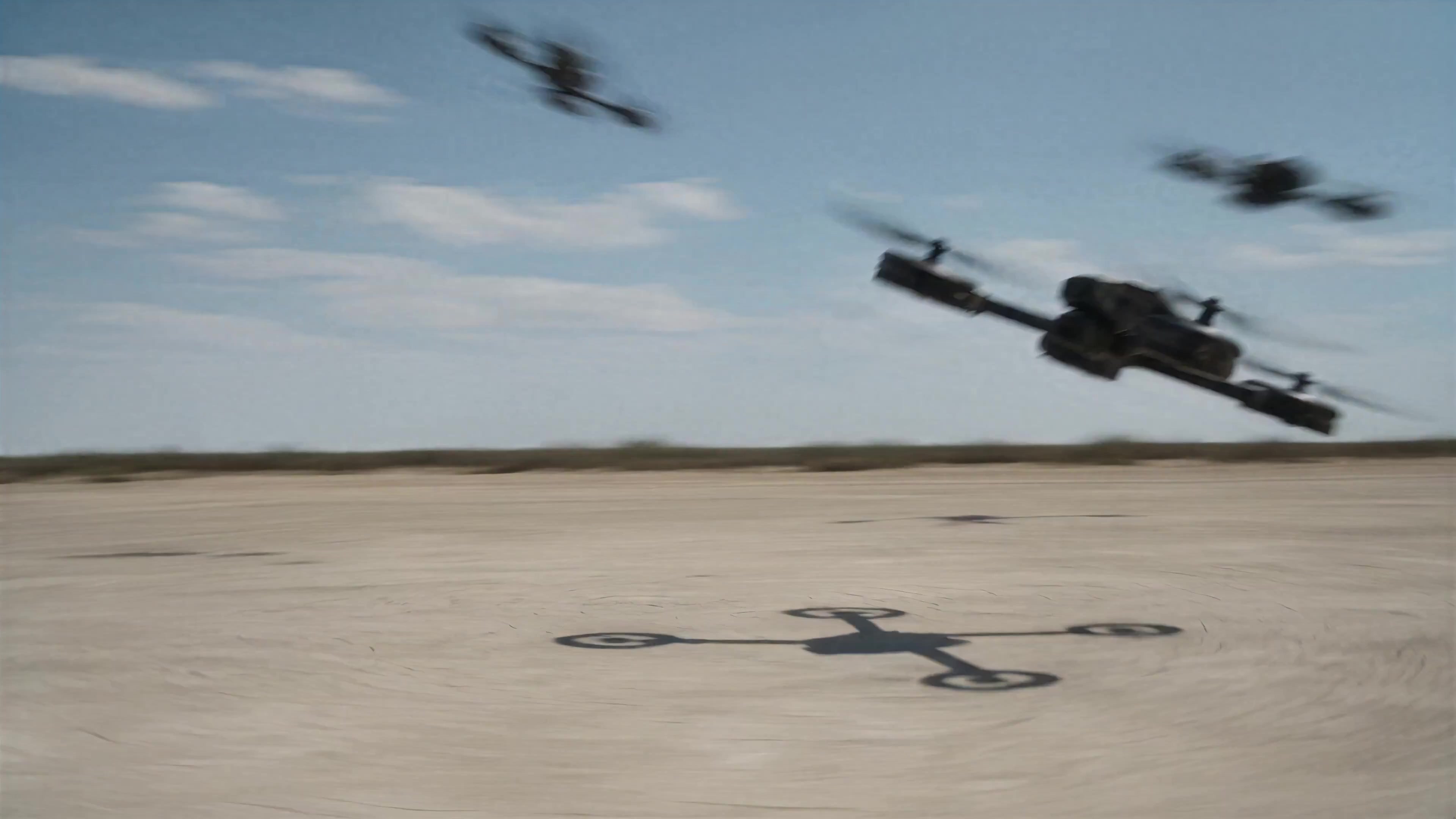 Walking Factory with Rebel on Hoverbike - Wasteland example 2